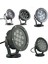 Bahçe LED Armatür Paslanmaz Dekoratif Dış Mekan Aydınlatma Lamba Spot Gösteri Soğuk Beyaz A-1304 12W 220V IP68 3