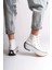 Roma Bağcıklı Ortopedik Taban Kadın Sneaker Spor Ayakkabı Bt - Beyaz 3