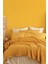 Ecocel Pike Örtü Çift Kişilik 200 x 230 cm Karde Hardal 1