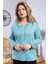 Kadın Yeni Model Yüksek Kalite Orta Yaş Anne Penye Bluz 6525 1