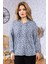 Yeni Model Yüksek Kalite Orta Yaş Anne Penye Bluz 6515 2
