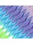 Afrika Örgülük Ombreli Sentetik Saç 100 gr - Şeker Pembe / Mor / Açık Mavi / Neon Sarı 2