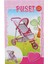 Sunman 3 Tekerlekli Pembe Gri Puset 2