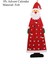 Stil-1 Stili Gerisayım Noel Baba Keçe Advent Takvimi Noel Ağacı Asılı Kolye Noel Süsü Ev Parti Süsleri Hediye (Yurt Dışından) 1