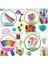Kumral Tarzı Renkli Telli Temizlik Seti Dondurma Çubuğu Peluş Çubuk Püsküller Sticker Kendin Yap Sanat Malzemeleri Çocuklar Için Montessori Eğitim Oyuncakları (Yurt Dışından) 3