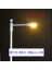 3 Adet N0.3 100MM Nasıl Tarzı 3 Adet Lamba Direği Model Lambalar Ho N Ölçek Tek Iki Başlı LED Işık Tren Demiryolu Sokak Lambaları 12V Bulvar Otoyol Park Düzeni (Yurt Dışından) 1