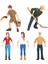 No.8 Stili Işçi Çiftçi Aksiyon Figürü Pvc Insan Modeli Simülasyon Figürü Kalıp Dekor Peyzaj Dıy Aksesuar Oyuncaklar Çocuklar Çocuklar Hediye Için (Yurt Dışından) 3