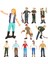 No.8 Stili Işçi Çiftçi Aksiyon Figürü Pvc Insan Modeli Simülasyon Figürü Kalıp Dekor Peyzaj Dıy Aksesuar Oyuncaklar Çocuklar Çocuklar Hediye Için (Yurt Dışından) 5