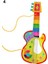 No.4 Tarzı El Yapımı Ahşap Gitar Boyama Grafiti Malzemeleri Müzik Oyuncakları - Çocuklar Için Ahşap Gitar Süslemeleri (Yurt Dışından) 1