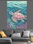 Deniz Kaplumbağası Dekoratif Kanvas - Mdf Ahşap Tablo 1
