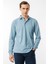 Erkek Polo Yaka Cepli Uzun Kollu Sweatshirt H.mavi 2