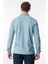 Erkek Polo Yaka Cepli Uzun Kollu Sweatshirt H.mavi 5
