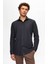 Slim Fit Lacivert Italyan Yaka Dar Kesim Klasik Kravatlık Uzun Kollu Kolay Ütülenebilir Ne 2HF02ORT5185 2