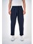 Erkek Regular Fit Düz Paça Pantolon Lacivert 1