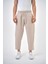 Erkek Regular Fit Düz Paça Pantolon Bej 2