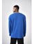 Erkek Bisiklet Yaka Oversize Triko Saks 4