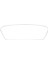 Hyundai i20 Ön Tampon Çerçevesi - Krom (2 Parça) | 2014-2017 Arası, HB 1