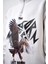 Erkek The Last Rebel Baskılı Yarım Fermuarlı Oversize Sweatshirt Ekru 5