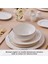 Elegance Bone Massimo 53 Parça 12 Kişilik Yemek Takımı Gold 5