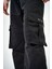 Erkek Kargo Baggy Pantolon Siyah 5