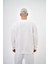 Erkek Bisiklet Yaka Basic Oversize Sweatshirt Smoked 4