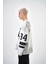 Erkek 84 Zone Offense Baskılı Oversize Sweatshirt Siyah 4