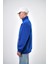 Erkek The Last Rebel Baskılı Yarım Fermuarlı Oversize Sweatshirt Ekru 3