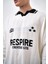 Creative Std Yazılı Polo Yaka Oversize Triko Ekru 5