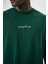 Erkek Symphony Baskılı Oversize T-Shirt Nefti 4
