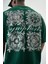 Erkek Symphony Baskılı Oversize T-Shirt Nefti 5