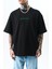 Erkek Greatest Nakışlı Oversize T-Shirt Siyah 4
