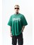 Erkek California Baskılı Oversize T-Shirt Nefti 1