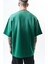 Erkek California Baskılı Oversize T-Shirt Nefti 5