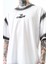 Erkek The Standard Baskılı Oversize T-Shirt Beyaz 4