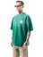 Erkek Ninety Baskılı Oversize T-Shirt Nefti 3