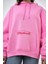 Kadın Want From Us Yazılı Oversize Hoodie Ekru 5