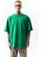 Erkek Respire Yazı Detaylı Oversize T-Shirt Benetton 1