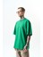 Erkek Respire Yazı Detaylı Oversize T-Shirt Benetton 2