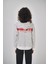 Kadın Minimalism Series Nakışlı Oversize Hoodie Ekru 4