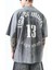 Erkek 13 Baskılı Oversize T-Shirt Füme 4