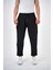 Erkek Regular Fit Düz Paça Pantolon Siyah 1
