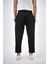 Erkek Regular Fit Düz Paça Pantolon Siyah 4