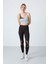 Taş - Siyah Polyester Esnek Standart Fit Performans Kadın Tayt Takım - 95331 1