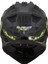 Pıoner 2 Crazy Mat Siyah-Gri-Neon Sarı Kask 4