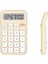 PM-25408 Krem Renk Beyaz Tuş 12 haneli hesap Makinesi 2