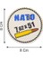 Nato 762 x 51 - Cırt - Patch - Peç - Arma - 8 cm 3