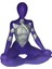 Dekoratif Yoga Pozu Figürü 3
