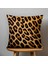 4 Lü Çift Taraflı Dijital Baskı Kırlent Kılıfı Leopar Desenli 4
