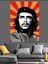 Che Guevara Portresi Dekoratif Kanvas - Mdf Ahşap Tablo 2