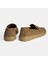 Erkek Bej Slip-On Nubuk Deri Loafer 5